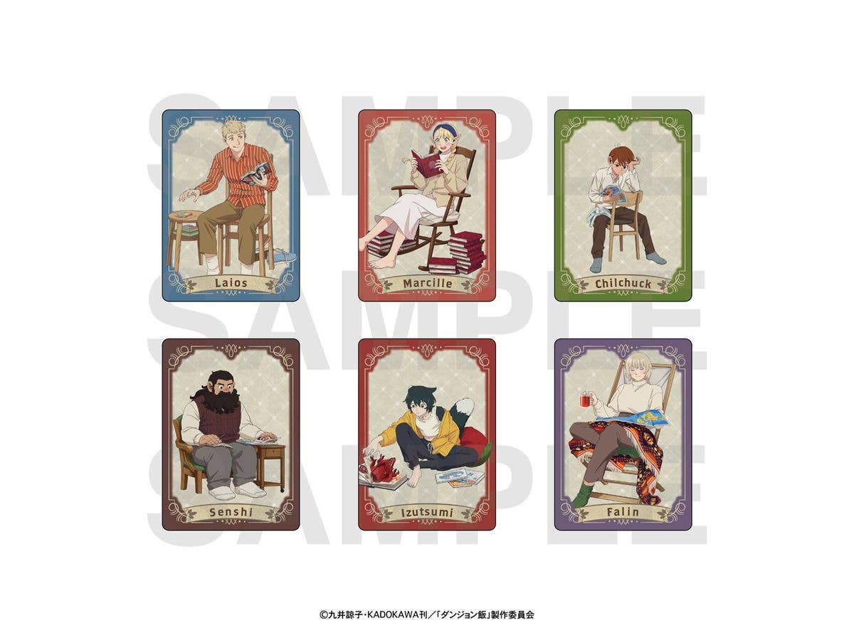 TV Anime Dungeon Meshi: Trading Cards (Original Illustration) 1 Box (6 cards)