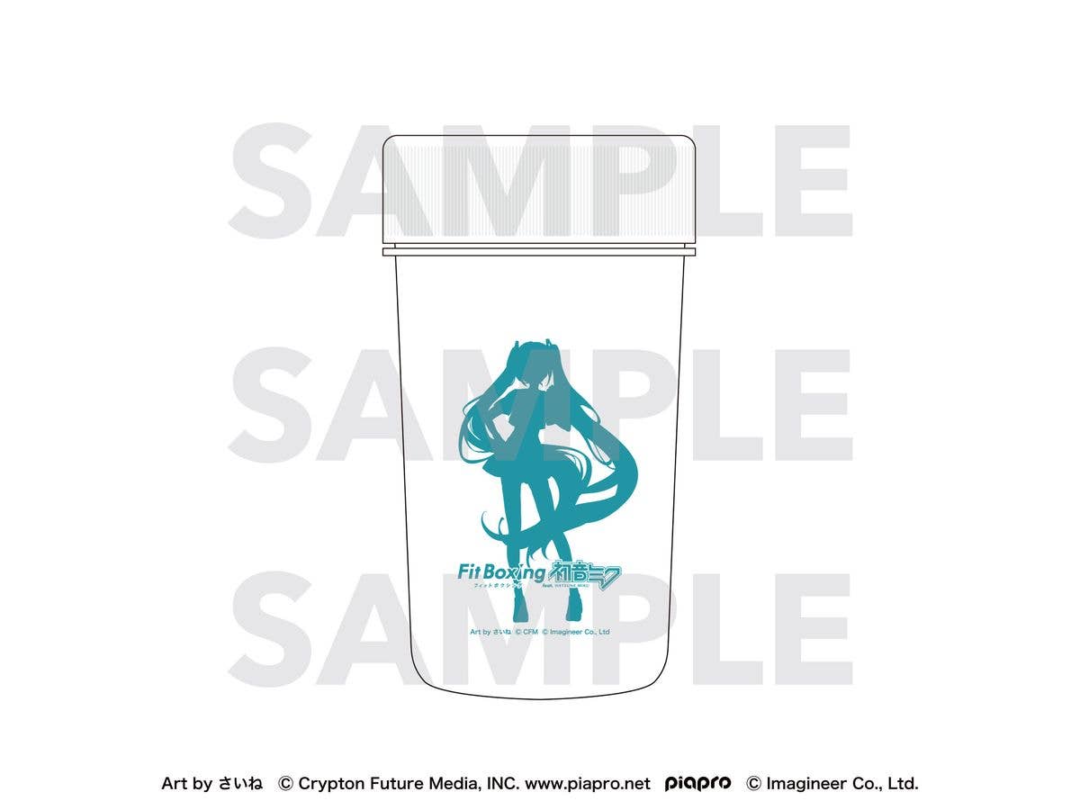 Piapro Characters: Fit Boxing feat. Hatsune Miku Art by Saine Protein Shaker Hatsune Miku