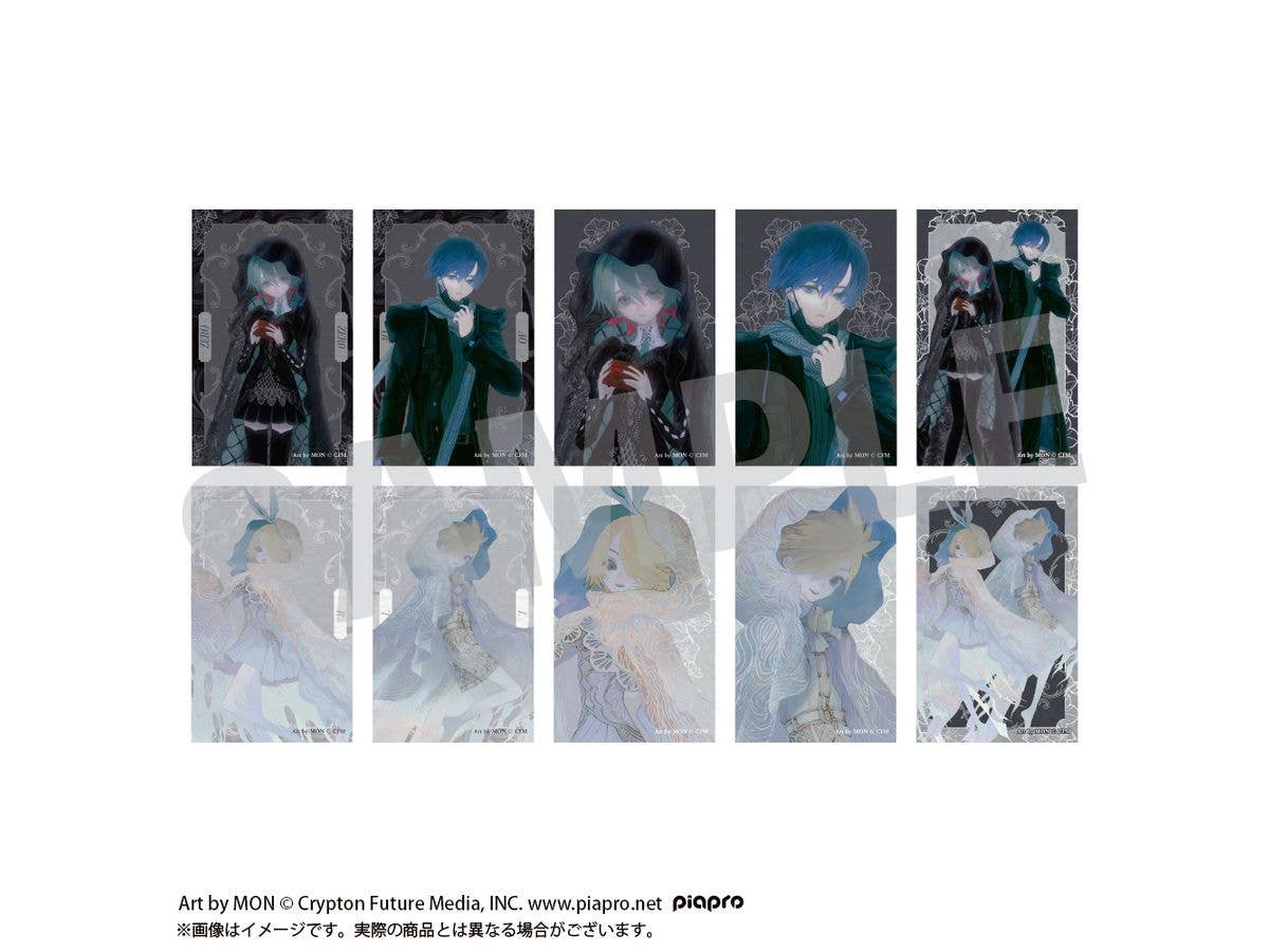 Steaka [Wochirare] Hatsune Miku x Obake: Trading Photo Cards (2 Cards Per Pack) 1Box 5Pcs