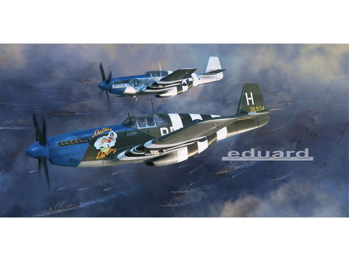 Overlord: D-Day Mustangs / P-51B Mustang Dual Combo Limited Edition