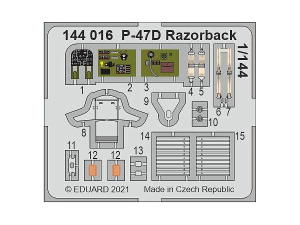 P-47D Razorback (for Eduard / Platts)