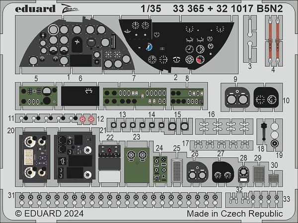 B5N2 Photo etched (for BORDER MODEL)