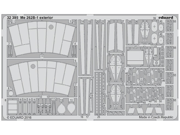 Me 262B-1 Exterior (Revell)