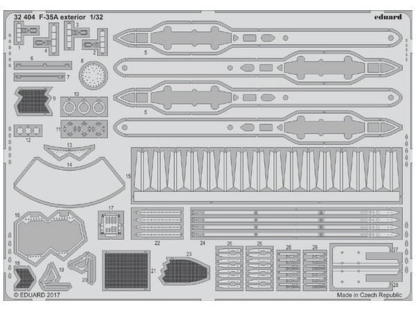 F-35A Exterior (for Italeri)