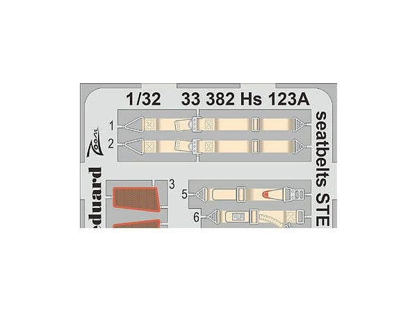 Hs 123A seatbelts STEEL (For ICM)