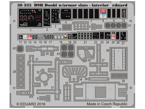 D9R Doobi w/ Armor Slats - Interior (Meng)