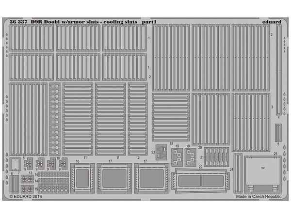 D9R Doobi w/ Armor Slats - Cooling Slats (Meng)