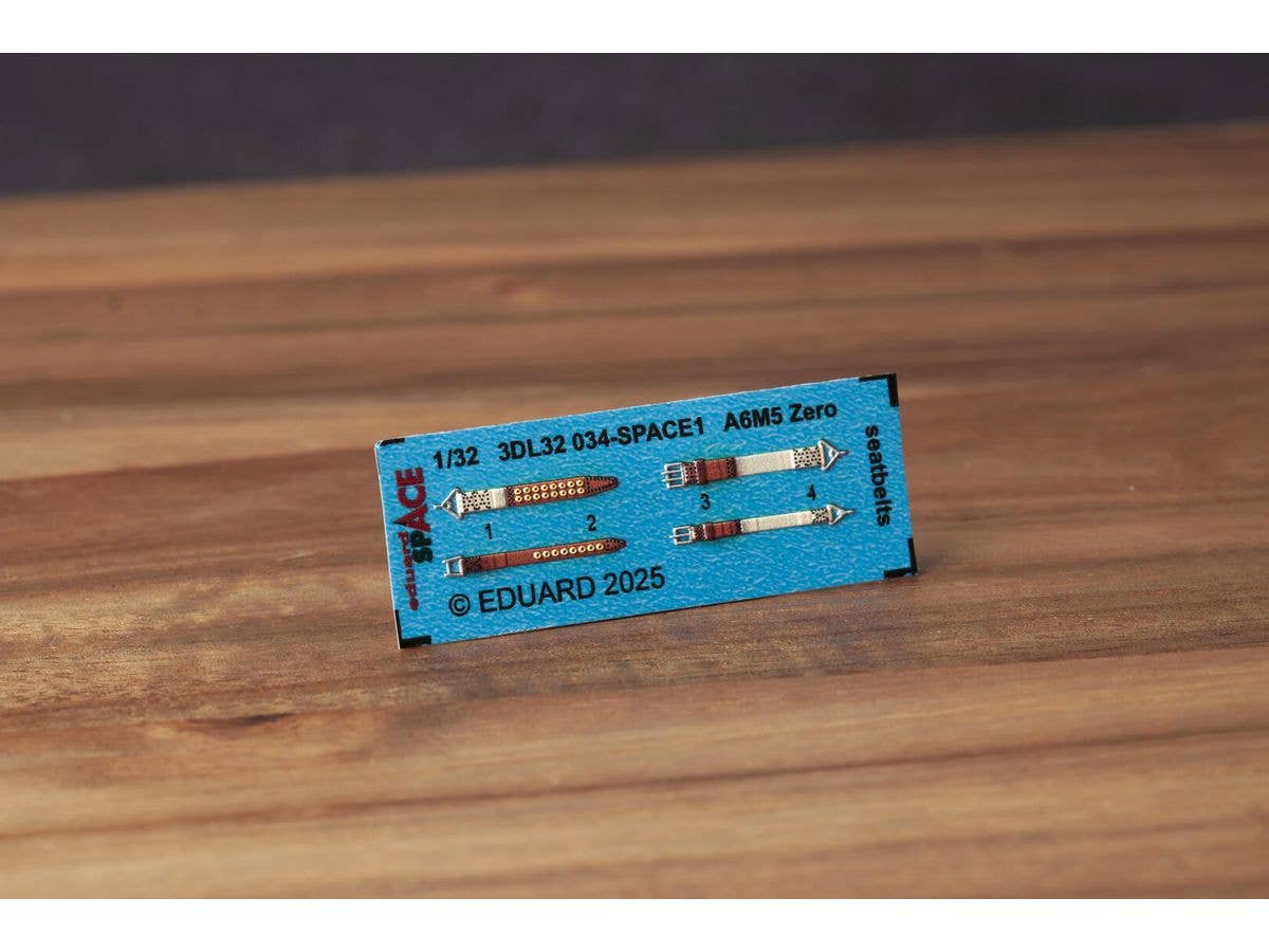 A6M5 Zero seatbelts SPACE (For Tamiya)