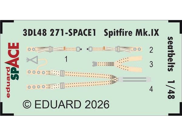 Spitfire Mk.IX seatbelts SPACE