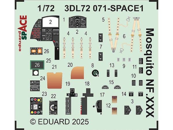 Mosquito NF Mk.XXX SPACE (For SPECIAL HOBBY)