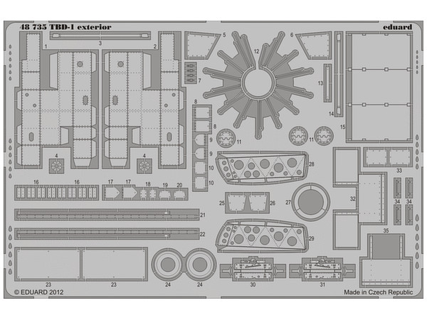 TBD-1 Exterior (Great Wall Hobby)