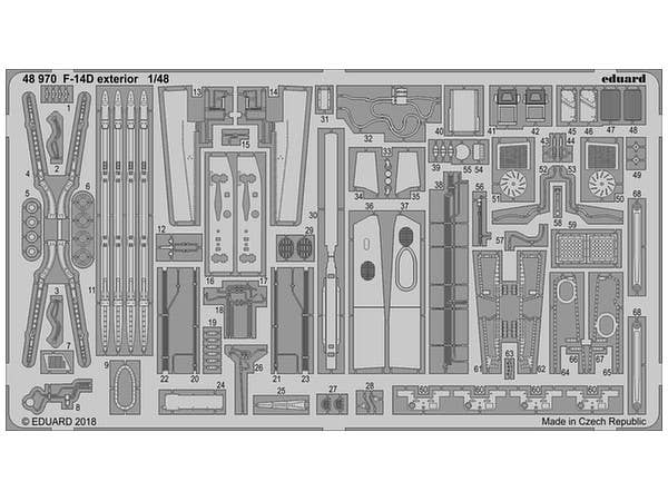 F-14D Exterior (for Tamiya)