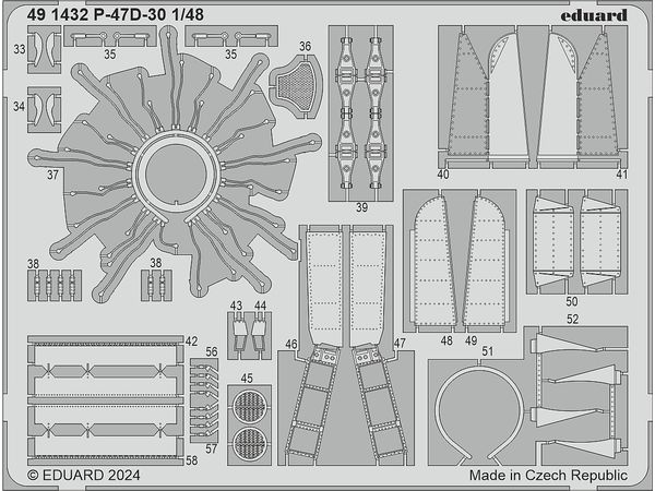 P-47D-30 Photo Etched (for Miniart)