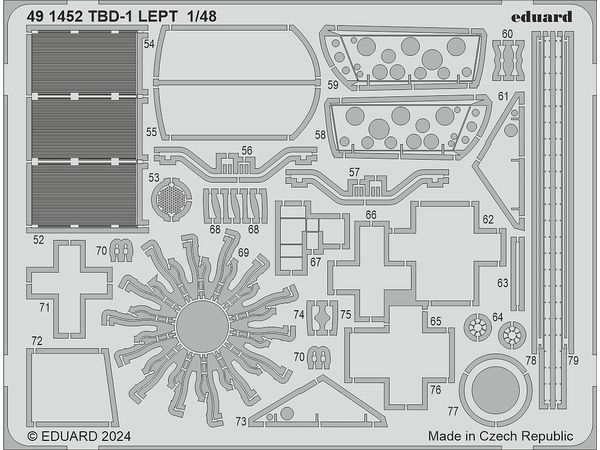 TBD-1 Photo etched (for HOBBY BOSS)