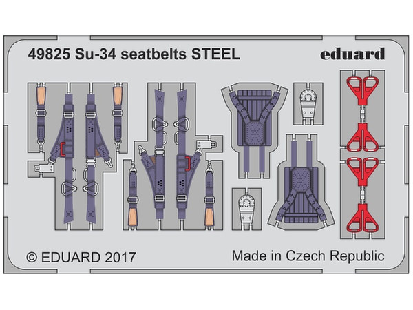 Su-34 Seatbelts STEEL (Hobby Boss)