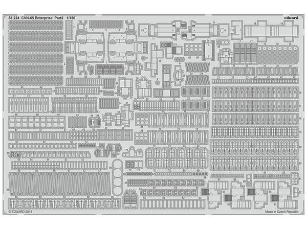 CVN-65 Enterprise pt.20 Photo-Etched Parts (for Tamiya)