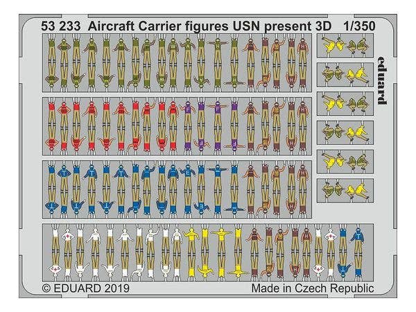 Aircraft Carrier Figures USN Present 3D