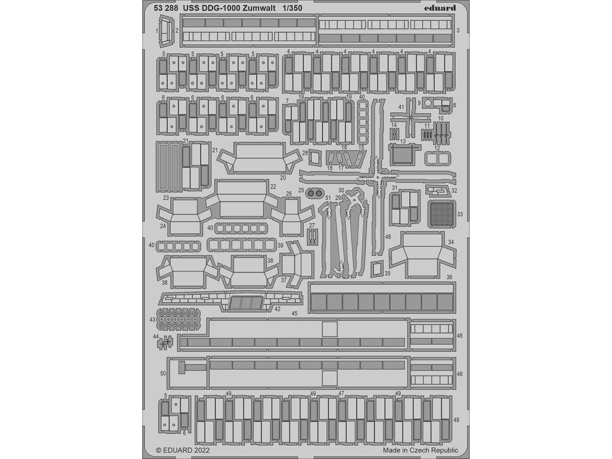 USS DDG-1000 Zumwalt for Snowman Models/Takom