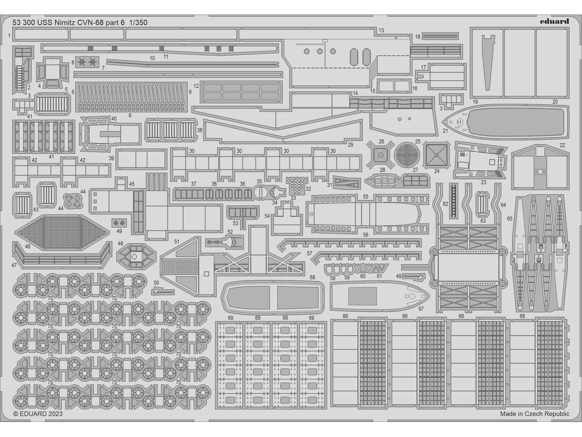 USS Nimitz CVN-68 part 6 (for Trumpeter)