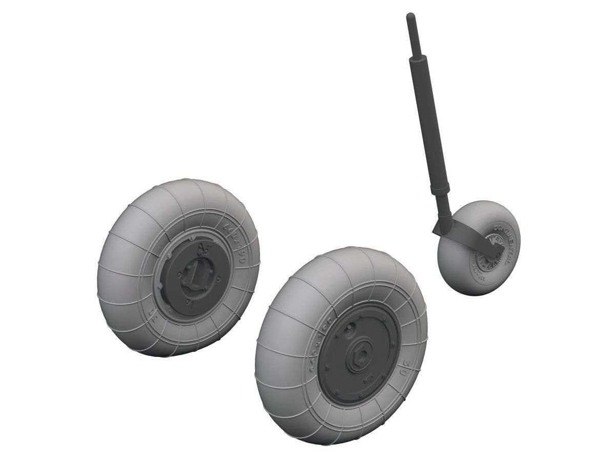 Bf 109K-4 wheels (For KOTARE)