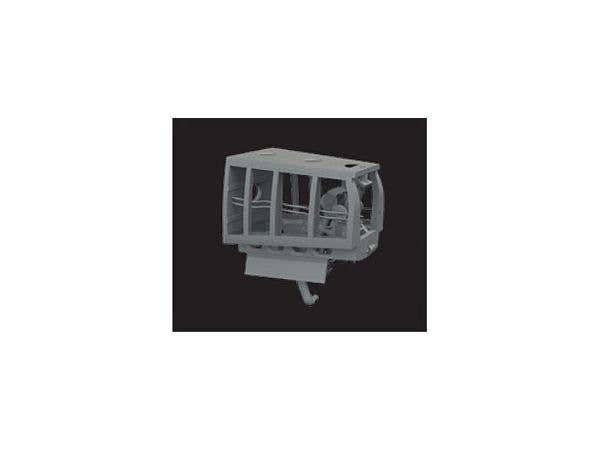 P-51B/C tail wheel well PRINT (for EDUARD)
