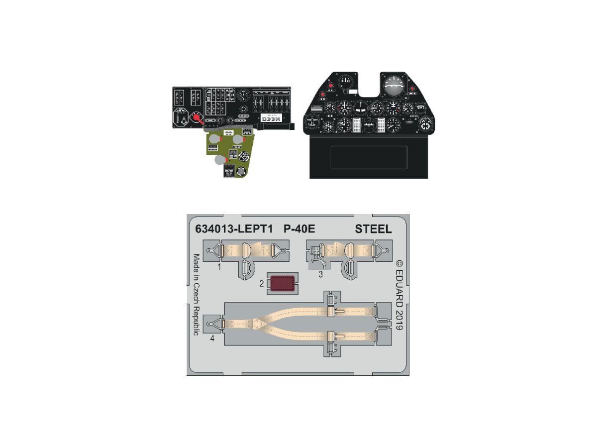 P-40E LooK (for Hasegawa)