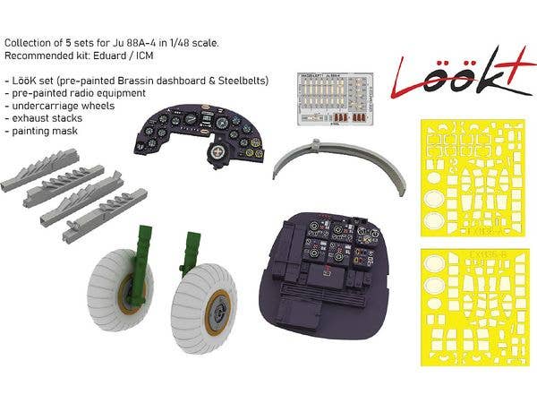 Ju 88A-4 LooKplus (For EDUARD / ICM)