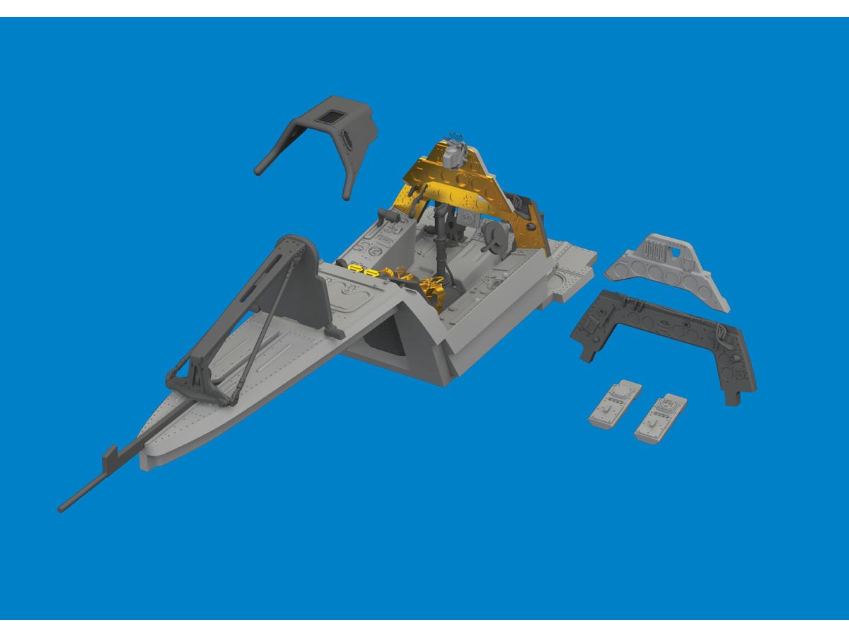 Fw190A-4 cockpit PRINT (For Eduard)