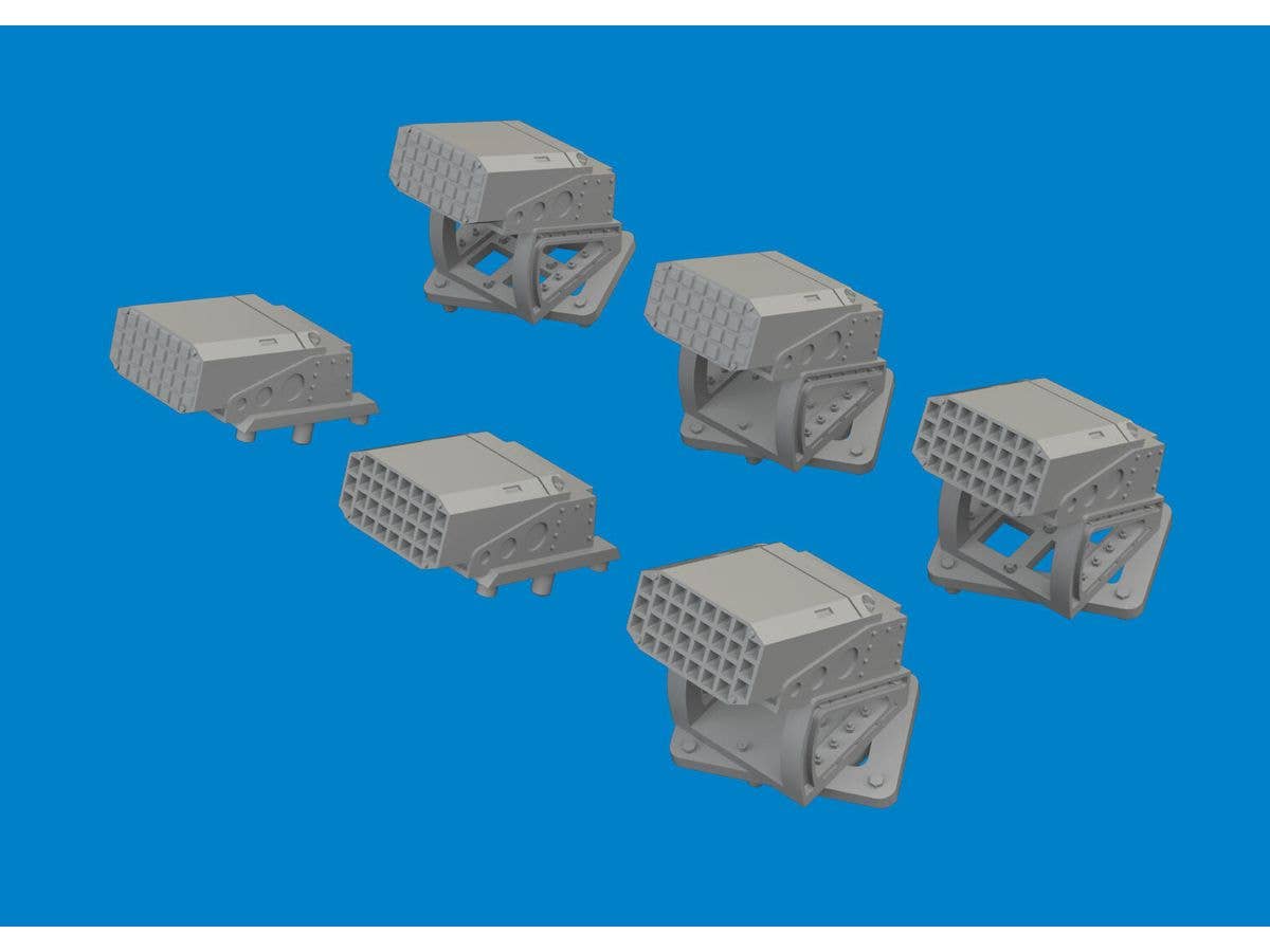 UH-60 flare dispensers PRINT (For ICM)