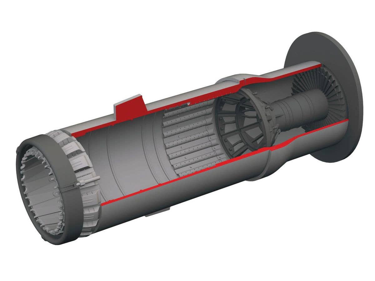 MiG-21F exhaust nozzle PRINT (For EDUARD)