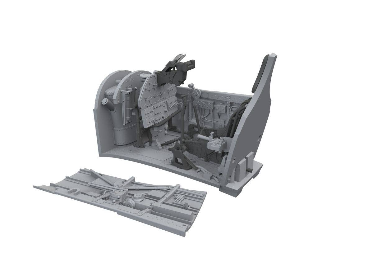 P-40K cockpit PRINT