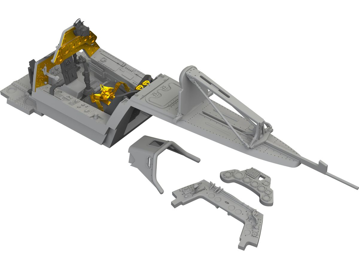 Fw 190A-7 cockpit PRINT (for EDUARD)