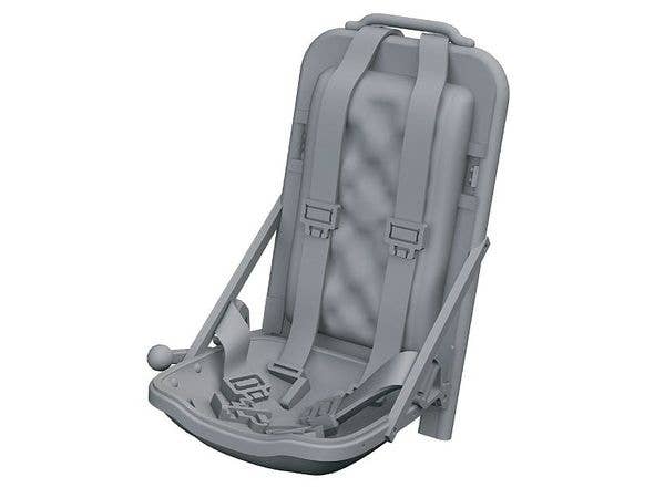 P-51D seat w/ integral seat belts PRINT (For ARMA HOBBY)