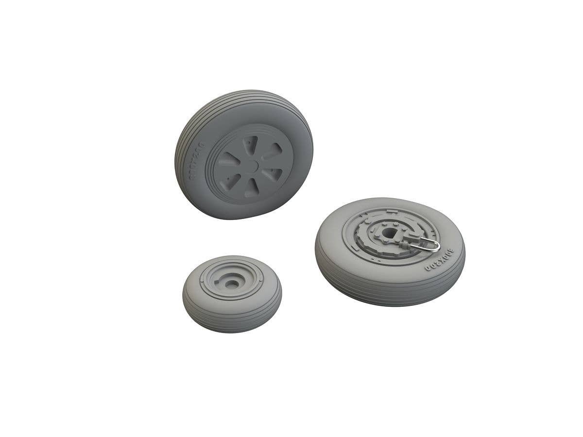 MiG-21R wheels