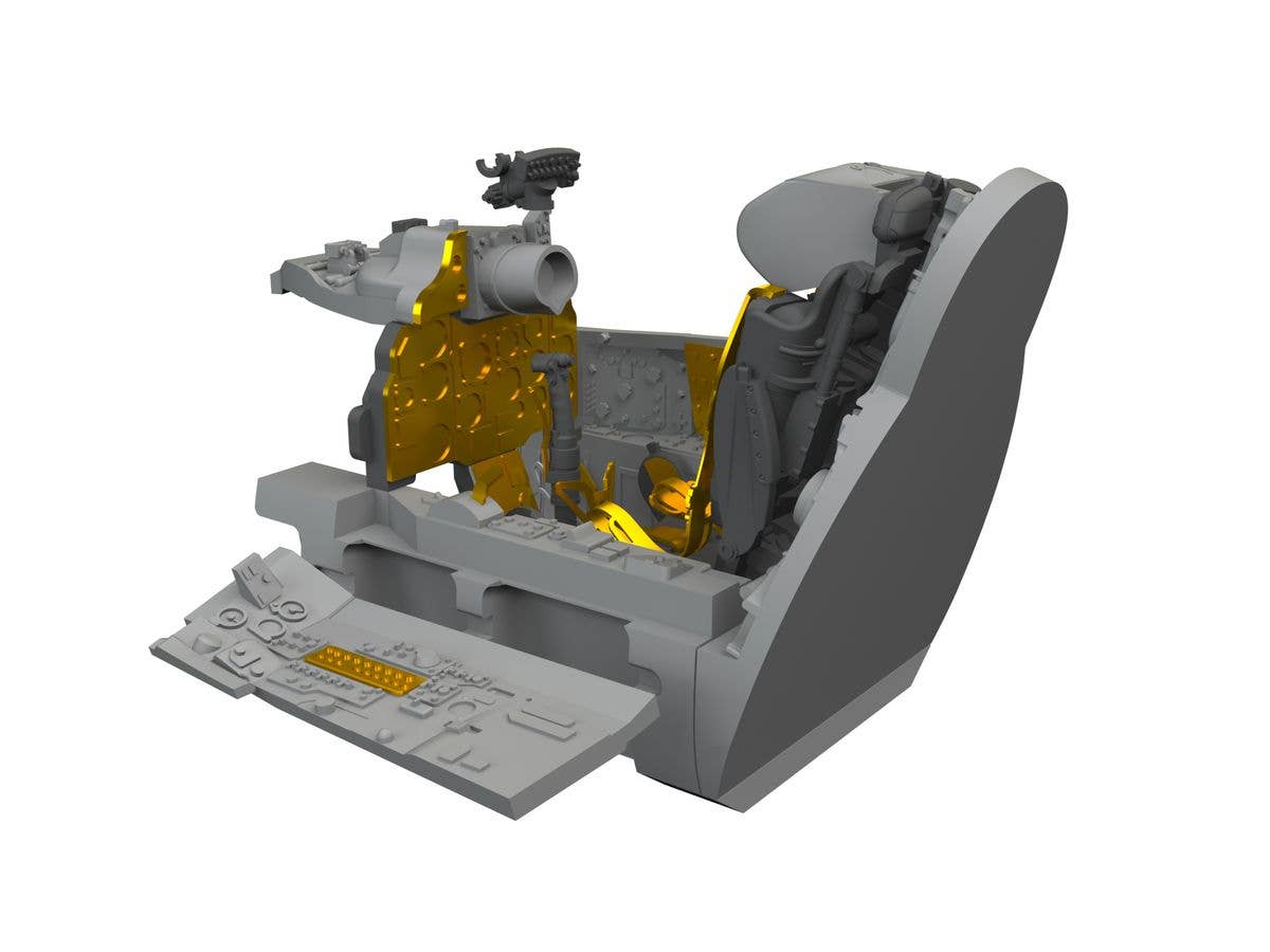 MiG-21R cockpit (for EDUARD)