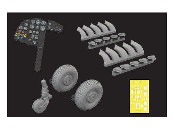 Mosquito B Mk.IV/PR Mk.IV LOOKplus (For Tamiya)