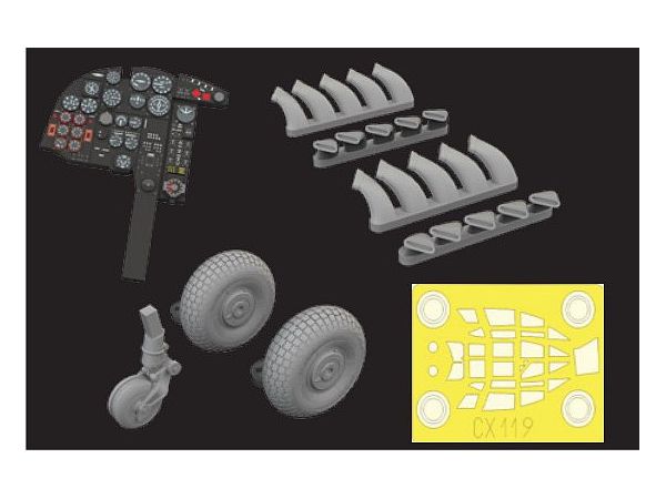 Mosquito FB Mk.VI LOOKplus (For Tamiya)