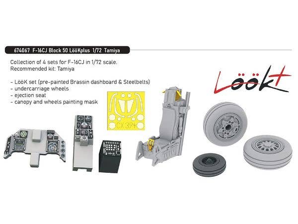 F-16CJ Block 50 LooKplus (For TAMIYA)