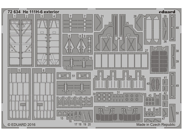 He 111H-6 Exterior (Airfix)