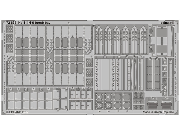 He 111H-6 Bomb Bay (Airfix)