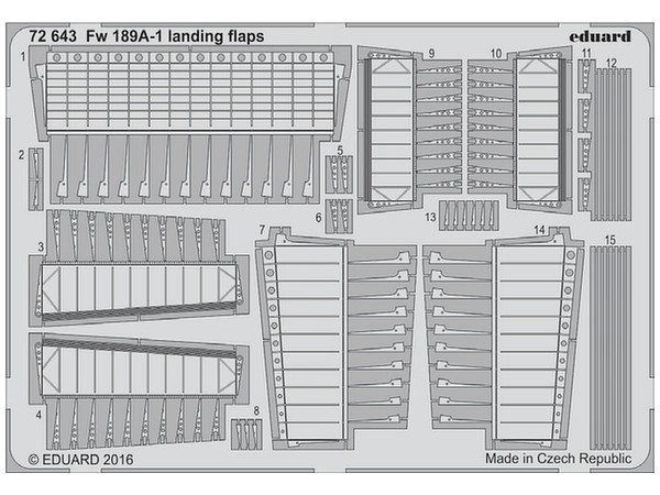 Fw 189A-1 Landing Flaps (ICM)