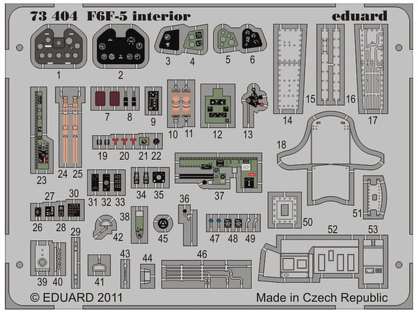 F6F-5 Interior