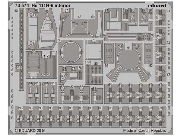 He 111H-6 Interior (Airfix)