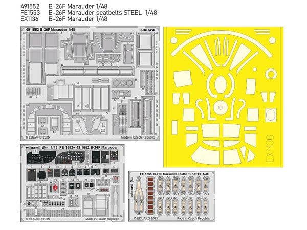 B-26F Marauder PART I (For ICM)