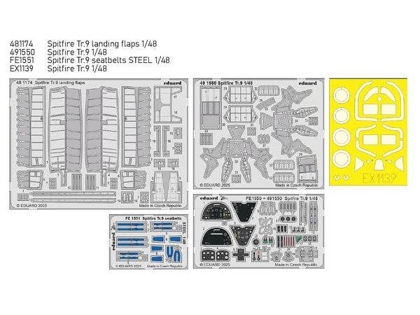 Spitfire Tr.9 (For AIRFIX)