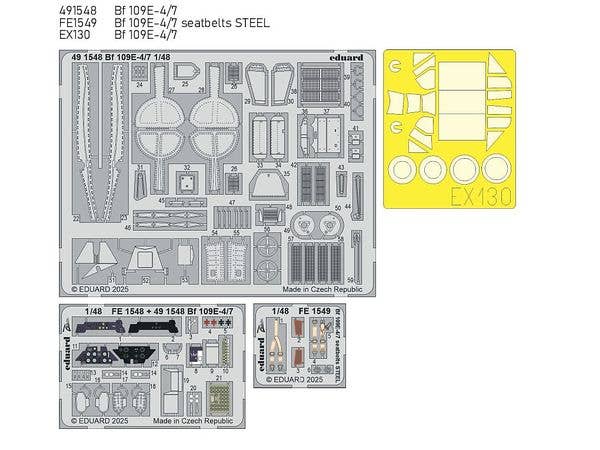 Bf 109E-4/7 (For TAMIYA)