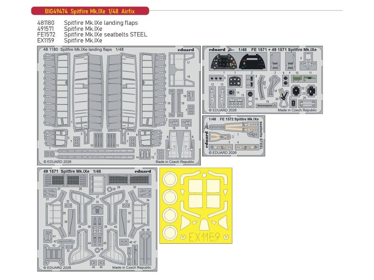 Spitfire Mk.IXe (For AIRFIX)