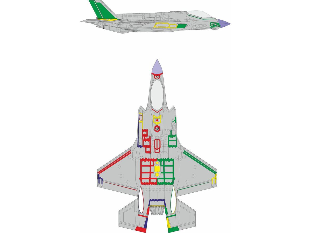 F-35A RAM coating early (For Revell)
