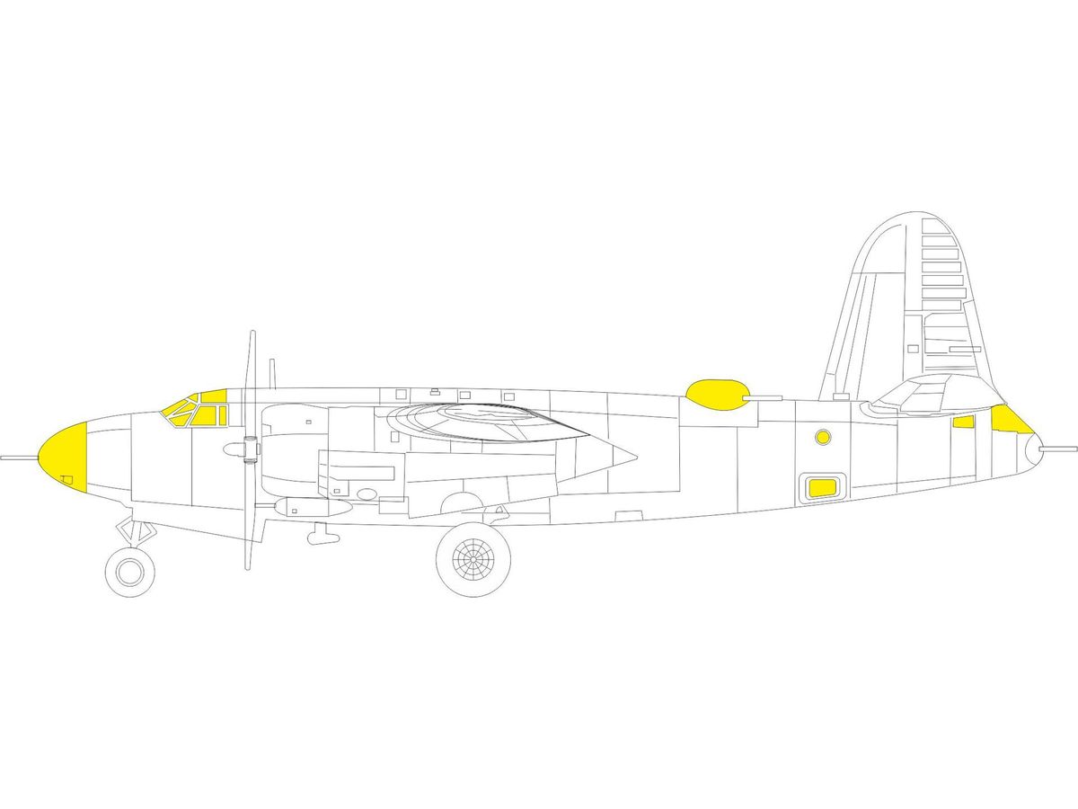 B-26B Marauder MASK (for ICM)