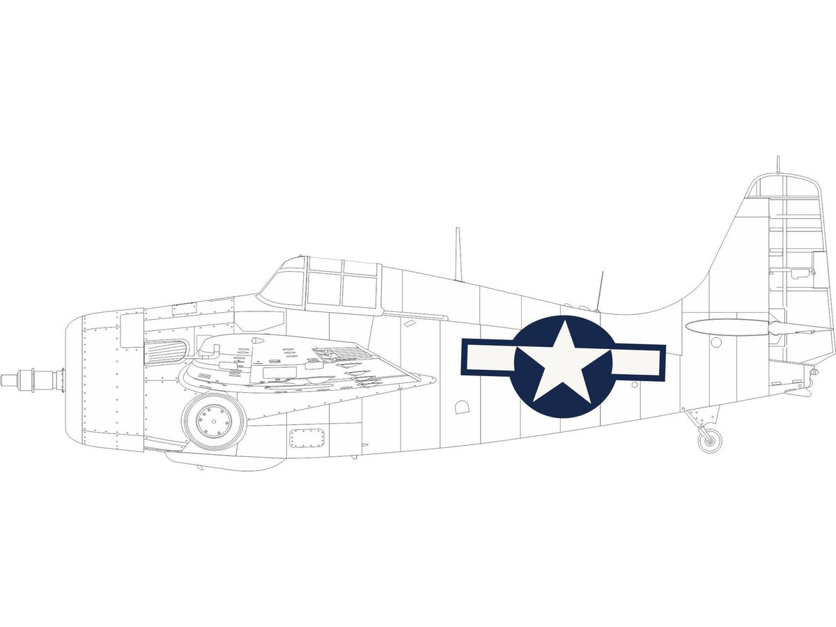 FM-2 US national insignia Masks (for EDUARD)